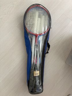 New Badminton Racket Set with Carry Bag