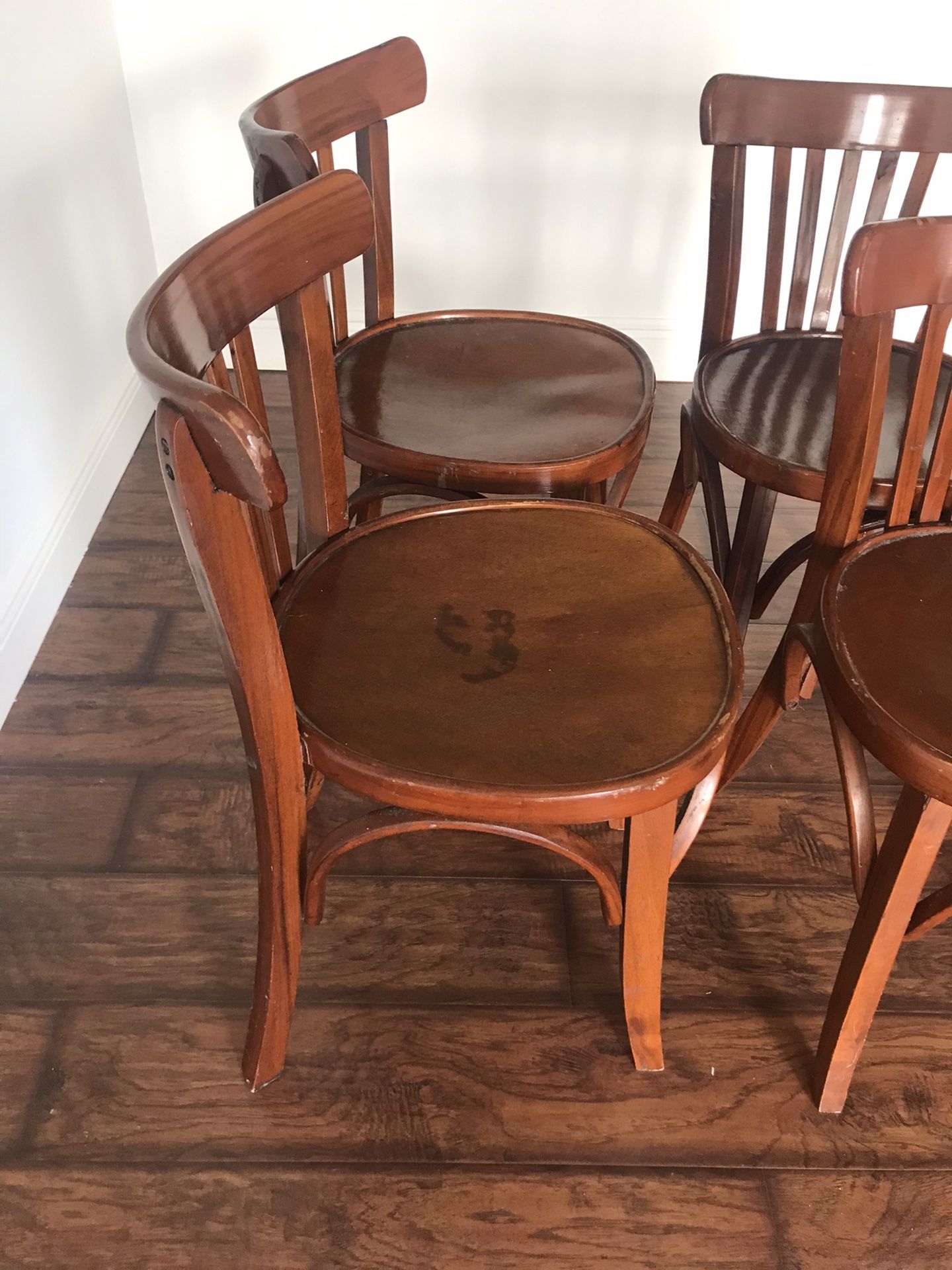 Dining Set Of 4  Coffee Bistro Chair