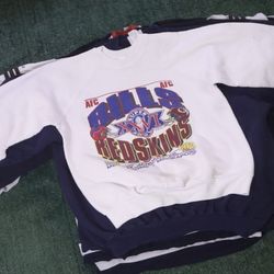 Bills Vs Redskins Crewneck 1992 