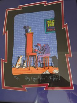 My Biggest Fans  limited-edition lithograph 49 / 500 Framed By Matt Rinard