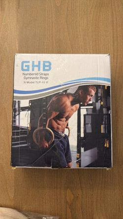 New GHB rings and straps