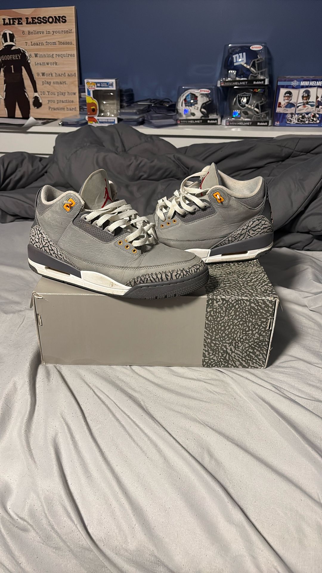 Air Jordan 3 Cool Greys