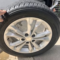 4 Kia 17” Rims & Tires