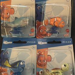 * Disney Pixar Finding Nemo Mattel Micro Collection Figure Toy Figure Factory Sealed New! 