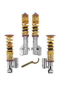 ¡LOOK DE PISTA, MANEJO DE CALLE! Coilovers KW - $39 de Enganche