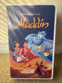 Disney VHS Aladdin Blanket