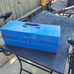 Vintage  Tool Box Tool Not Included 