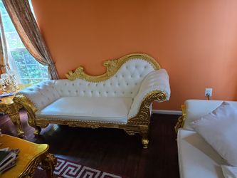 Victorian love seat