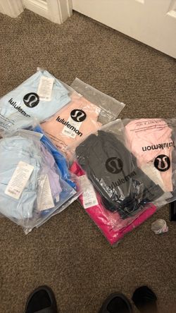 lululemon jacket and shorts