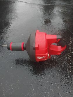 Milwaukee Drain Snake With Cable Drive Locking Feed System 35 ft Cable ( Brand New ) Tool Only