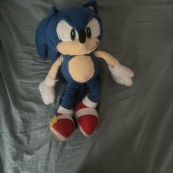 sonic the hedgehog plushie backpack 