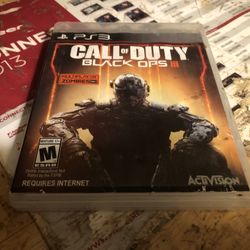 PS3 Game Call 📱 Of Duty Black Ops III 