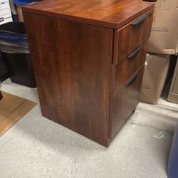 Dell External Monitors And Filing cabinet 