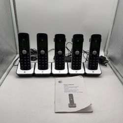 AT&T TL86009 Cordless Phone Handsets Set of 5