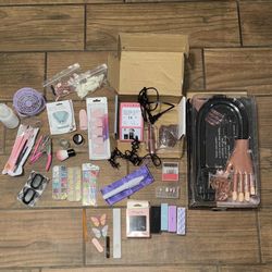 Nail Art Kit with Tools and Accessories