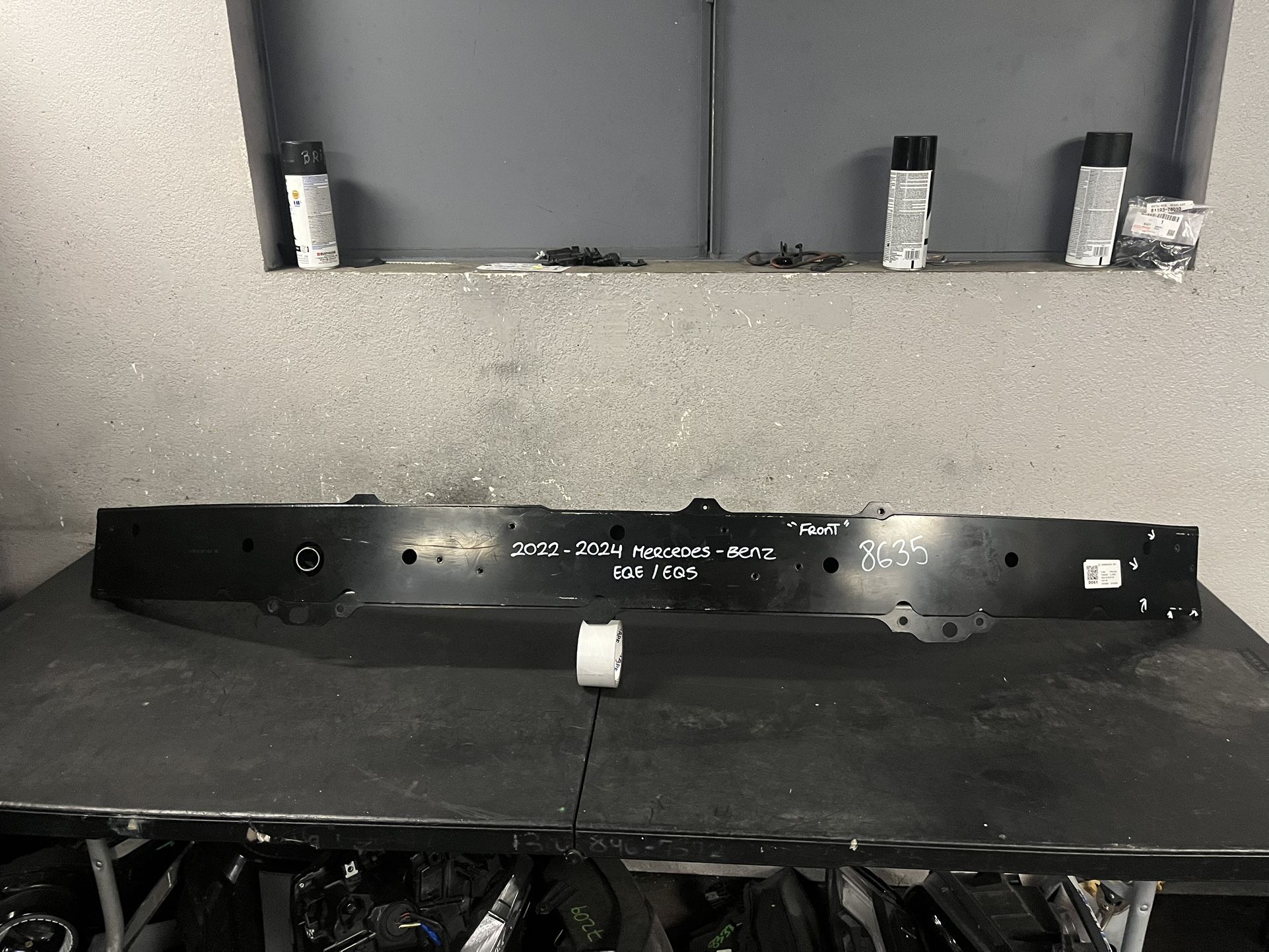 2022-2023-2024 MERCEDES-BENZ EQE/EQS FRONT REINFORCEMENT OEM USED