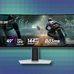 49" Odyssey OLED G9 (G91SD) Dual QHD 144Hz 0.03ms G-Sync Compatible Curved Gaming Monitor