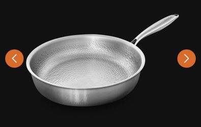 Titanium Pan 12" With Glass Lid