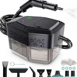 Steam Cleaner, 3-Level Adjustable Handle, 15s Heat-Up, Steamer for Cleaning With 1.8L Large Tank, Dry Burn Protection, Handheld Steam Cleaner for Home