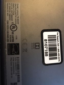 Lenovo Uber eats Tablet. Working. For Parts