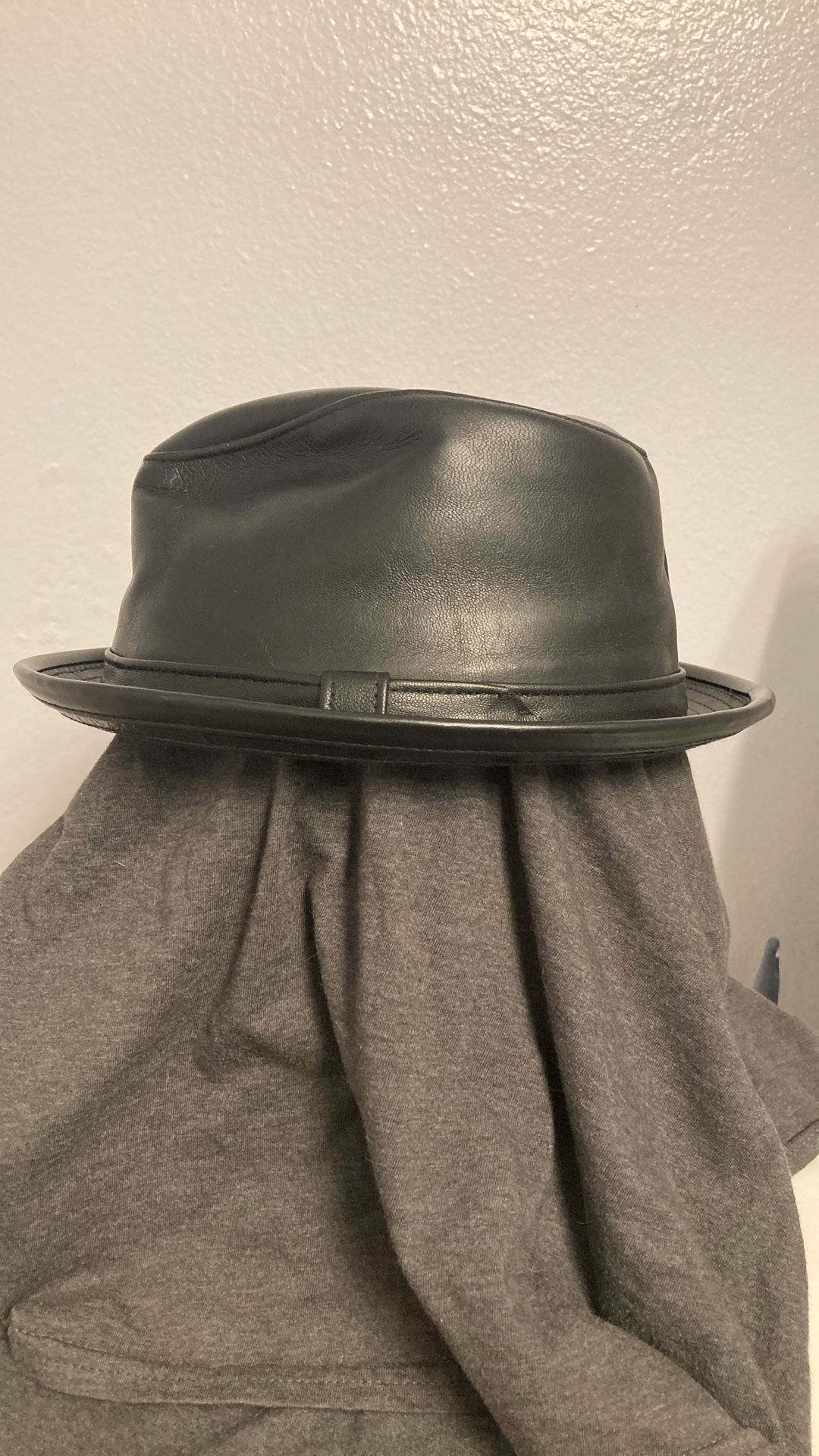 Leather Fedora Hat