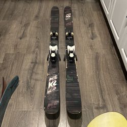 2017 K2 press skis comes with 2017 salomon L7 bindings 