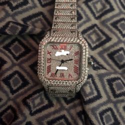 VVS MOISSANITE DIAMOND WATCH