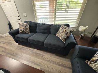Couches and coffee table