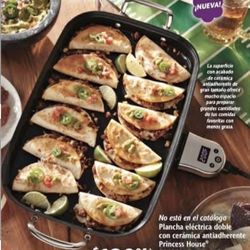 Plancha Doble Eléctrica Princess House 