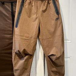 Nike Brown Men's Jogger Pants Zip Pocket HM7158-235 Size M