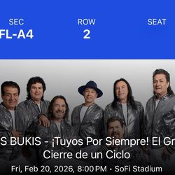 Los Bukis ¡Tuyos Por Siempre! El Gran Cierre De Un Ciclo (Estacionamiento incluido)