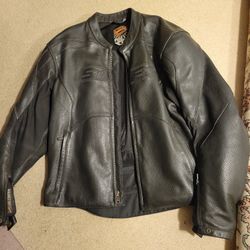 Motorcycle Leather Jacket 