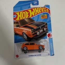 73 Honda Civic Custom Hotwheel 