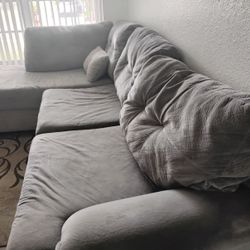 Large Grey Sectional 