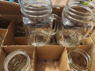 Mason drinking jars