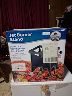 Jet Burner Stand & Outdoor Crawfish Boil
