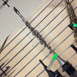 Elkhart The Peddler Premier Silver Nickel Metal Clarinet 