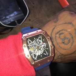 Blue Richard Mille Watch