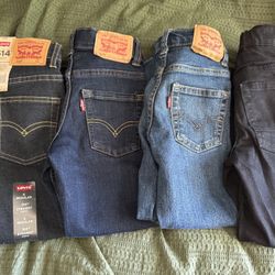 Boys Levi Jeans Size 5
