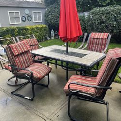 8 Piece Patio Set 