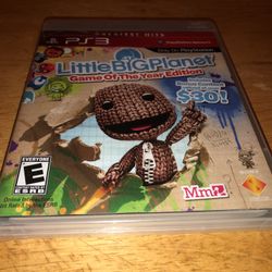 PS3 Game Greatest Hits Little Big Planet Game Of The Year Edition 