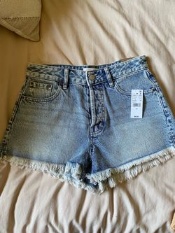 Pacsun High Rise Festival Jean Short Size 26