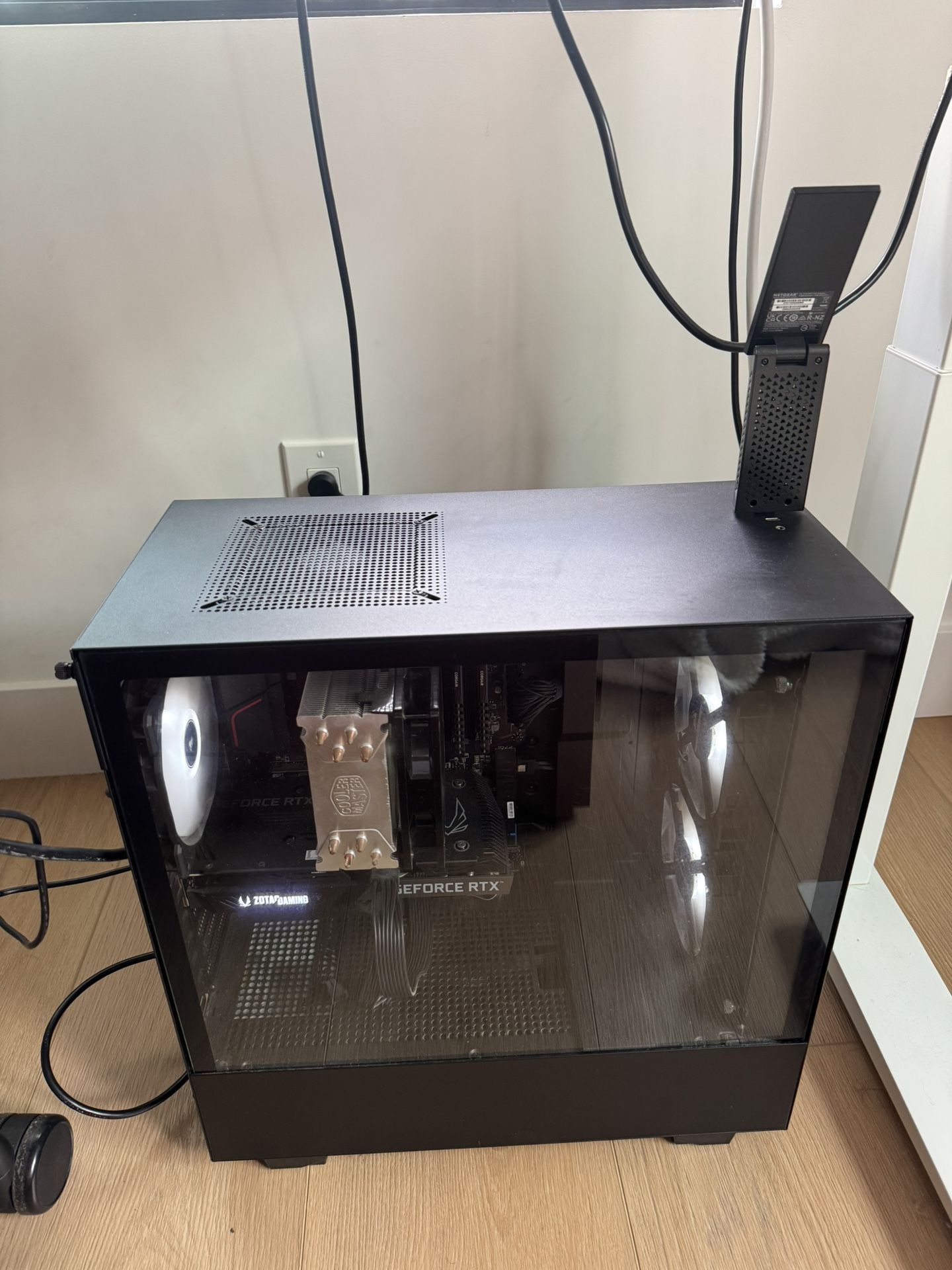 Gaming PC setup 