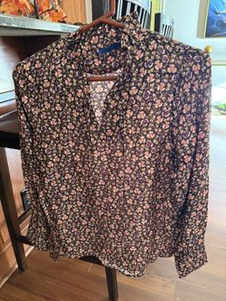 J. McLaughlin Floral Blouse Sz. Sm