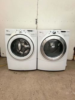 Whirlpool Washer And Dryer Laundry Set