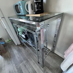Glass Top Bar Table