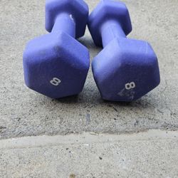 8lb Dumbbells 