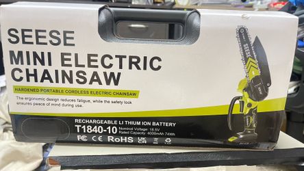 Seese mini electric chainsaw model T1840-10