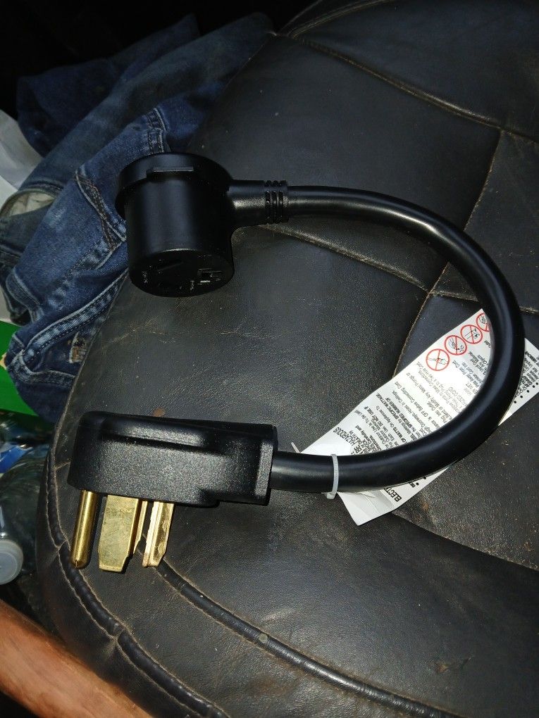 Heavy Guage 4 Prong To 3 Prong Adptr