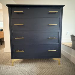 Navy Blue Dresser